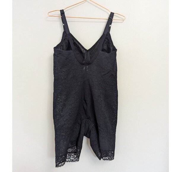 Rago Body Briefer Lace  Sculpting Girdle Compression Shapewear Bodysuit - Picture 6 of 12